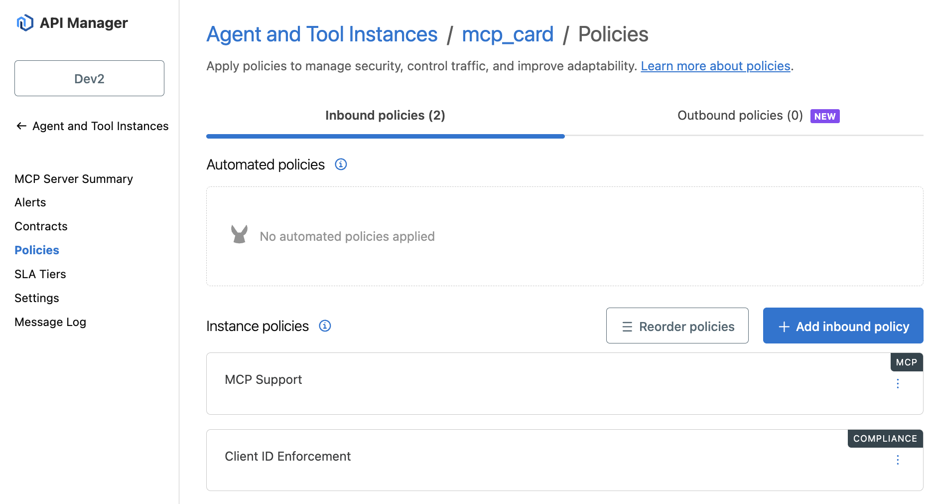 Policies